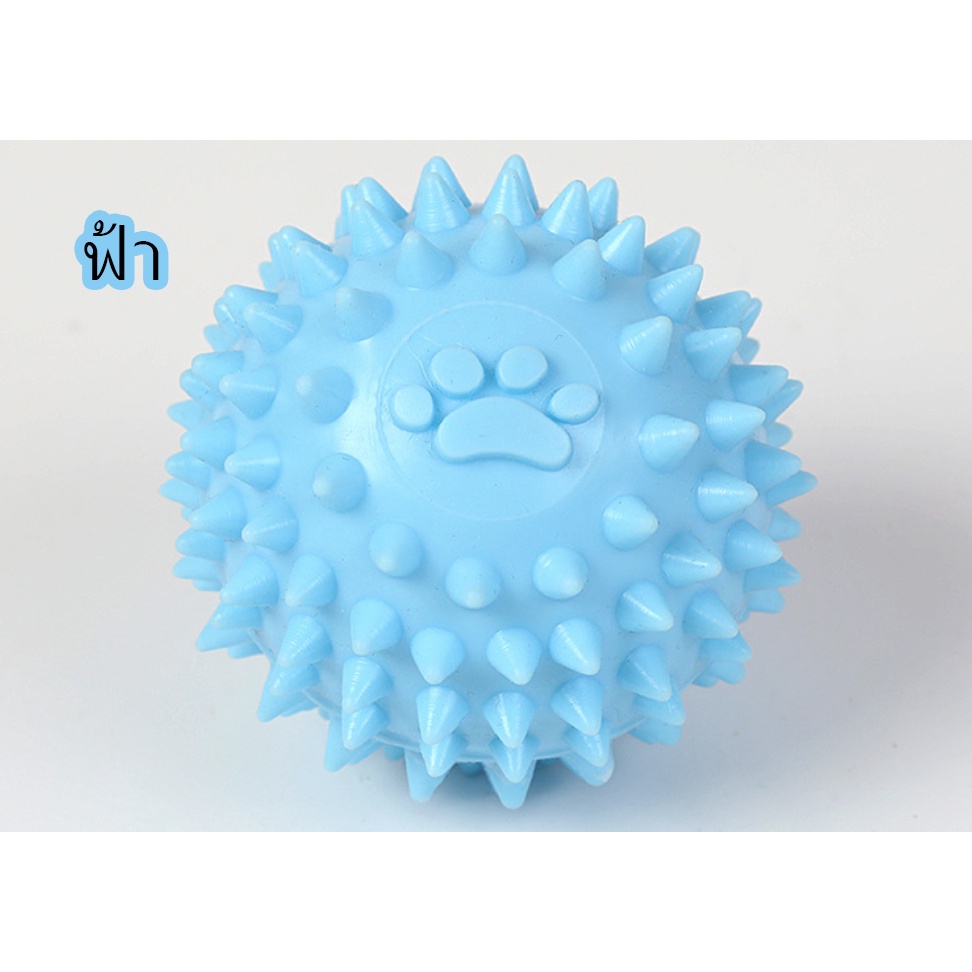 BN-067 ลูกบอลยางหนามนุ่ม ขัดฟัน + มีเสียงปี๊บ ๆ รูปที่ 3