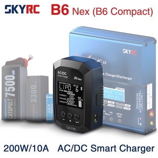 * ใหม่ อุปกรณ์ชาร์จแบตเตอรี่ B6 Nex AC DC SKYRC B6 Nex AC DC สําหรับ LiPo 1-6s Li-Ion LiHV LiFe NiMH Pb