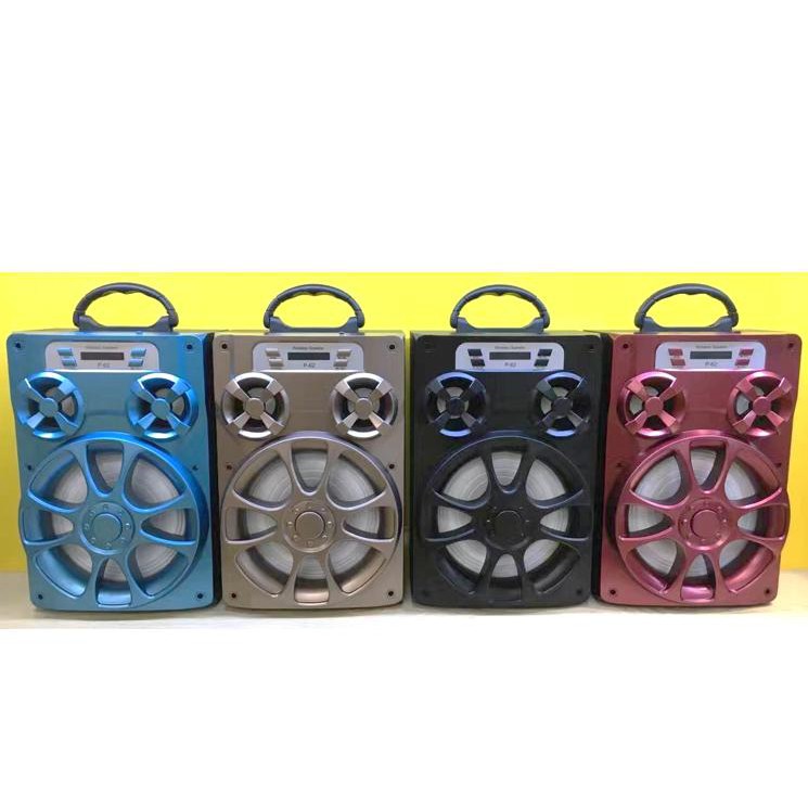 719ลำโพง บลูทูธไร้สาย 4ohm 5W แบบพกพา รุ่น P62 คละสี