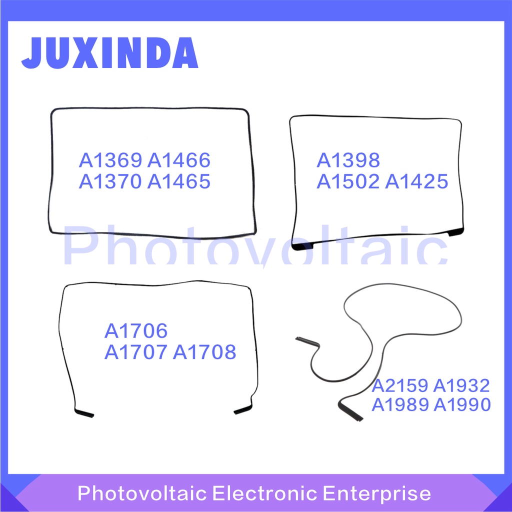 ใหม่ แหวนกรอบยางหน้าจอ LCD สําหรับ Macbook A1370 A1465 A1369 A1466 A1398 A1502 A1425 A1534 A1706 A1707 A1708