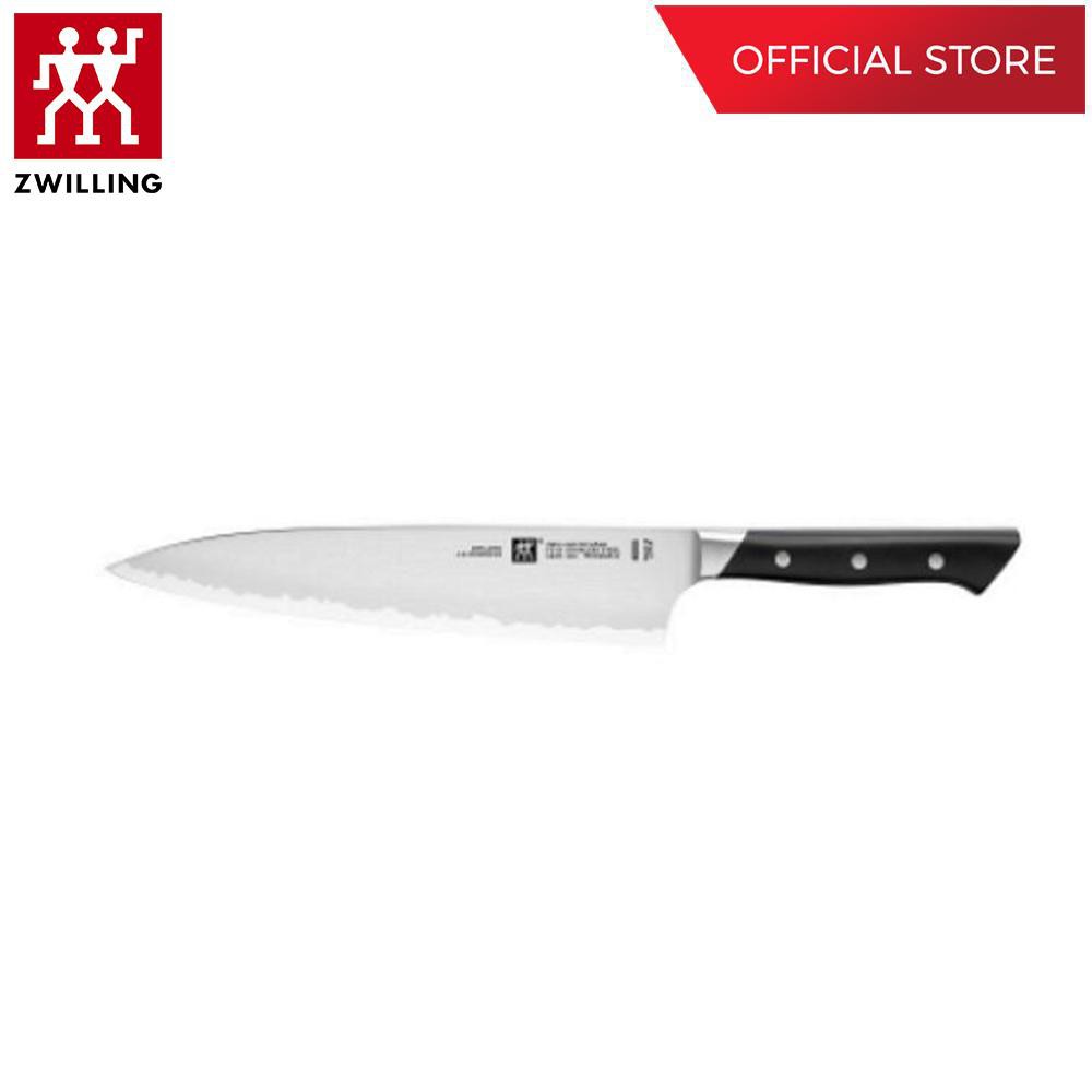 ZWILLING มีดสไลซ์สแตนเลสสตีล รุ่น  Diplome มีความคมและทนทาน 240 มม. สีเงิน ด้ามสีดำ  N54205241