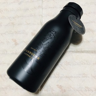 Starbucks Thailand : 2020 Black Flagship Water Bottle 16oz