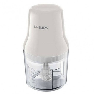 Philips เครื่องบดสับ รุ่น HR1393 0.7 ลิตร (White/Clear)