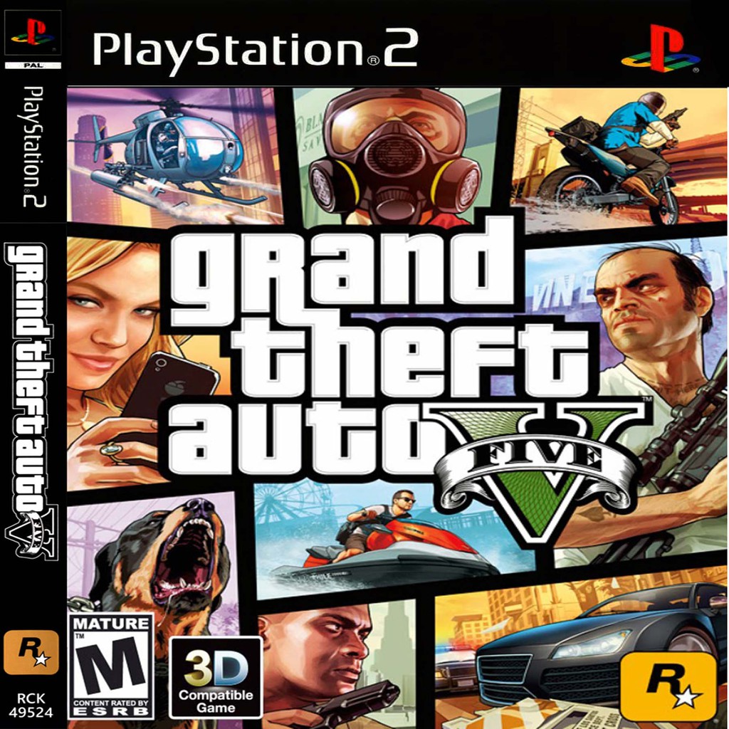 GTA V Legacy Pre-Alpha [USA] [PS2 DVD]