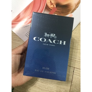 Coach New York Blue EDT 100 ml (กล่องเทส)💯✅