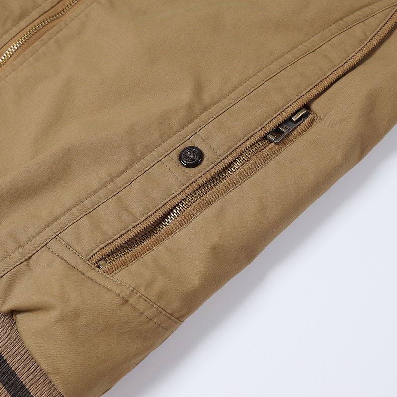 2026 รุ่นล่าสุดแจ็คเก็ตสองหน้า，100% cotton 9903# - รูปที่ 4