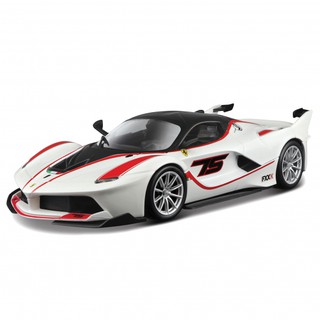 รถโมเดล FERRARI FXXK (FERRARI SIGNATURE SERIES) อัตราส่วน 1:18 ออกแบบสมจริง สีสันสวยงาม - BBURAGO 18-16907 White