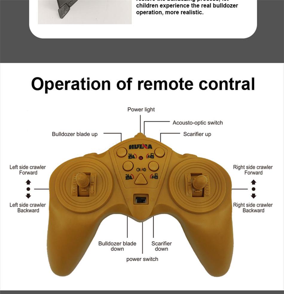 bulldozer remote control car