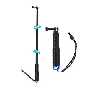 19 inch Underwater Waterproof Selfie Stick Monopod ไม้เซลฟี่ ไม่ลอยน้ำ ไม้ gopro แบบสั้น ลงน้ำได้ for Gopro / ActionCam