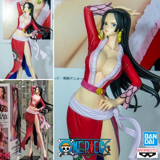 งานแท้ Original Bandai Banpresto One Piece วันพีซ เต็มพิกัดสลัดจอมลุย Boa Hancock โบอา แฮนค็อก องค์หญิงอสรพิษ ชุดสีแดง