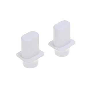 Musiclily Pro จุกสวิทช์เทเล สำหรบสวิชกีตาร์เอเซีย Metric Telecaster Toggle Switch Tips Knobs for Import Squier Tele Style, White (2ชิ้น)