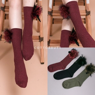 Pompom Socks