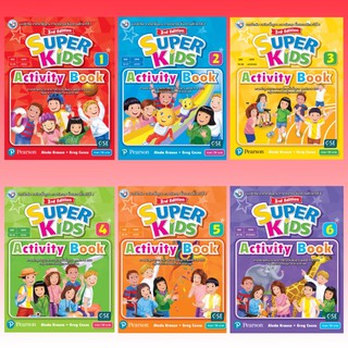 แบบฝึกหัด ภาษาอังกฤษ SUPER KIDS ACTIVITY BOOK #พว.