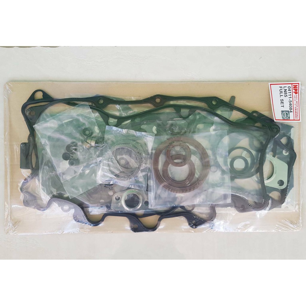 ประเก็นชุดใหญ่ MIGHTY-X,LN85,LN85,LN90,2L II  ไต้หวัน ราคาชุดละ 900บาท  แถมฟรีกาวทาประเก็น เนื้อสีดำ Versachem USA 1หลอ