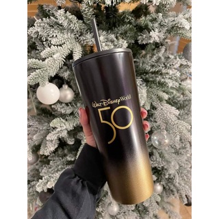 #พร้อมส่ง Walt Disney World 50th Anniversary Starbucks Stainless Steel Tumbler