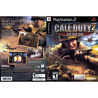 Call of Duty 2 - Big Red One แผ่นเกมส์ PS2