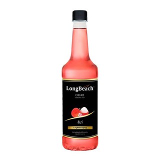 ลองบีช ไซรัป ลิ้นจี่ ขนาด 740 มล. LongBeach Lychee Syrup size 740 ml.