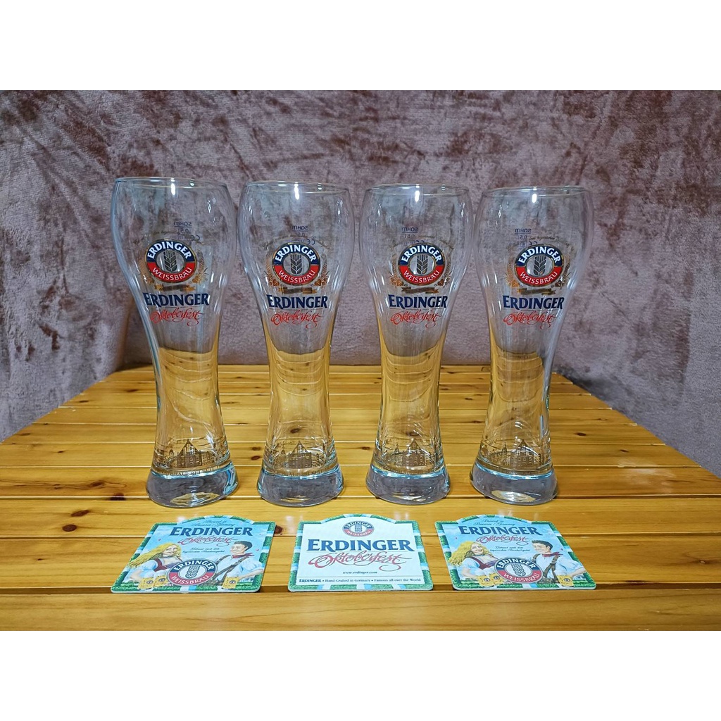 แก้วเบียร์ Erdinger Weibbier Size 500 ml. ของแท้