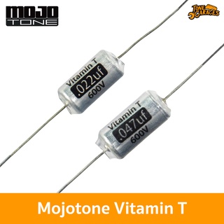 Mojotone Vitamin T 0.047uF / 0.022uF Capacitor Paper in Oil คาปา คาปาซิเตอร์ กระดาษ