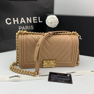 กระเป๋า​สะพาย​ข้าง​ Chanel​ ทรงบอย​ เกรดออริ