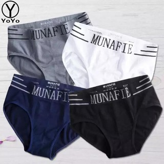YOYO กางเกงในผู้ชาย กางเกงชั้นใน กางเกงชั้นในขาเว้า MUNAFIE …