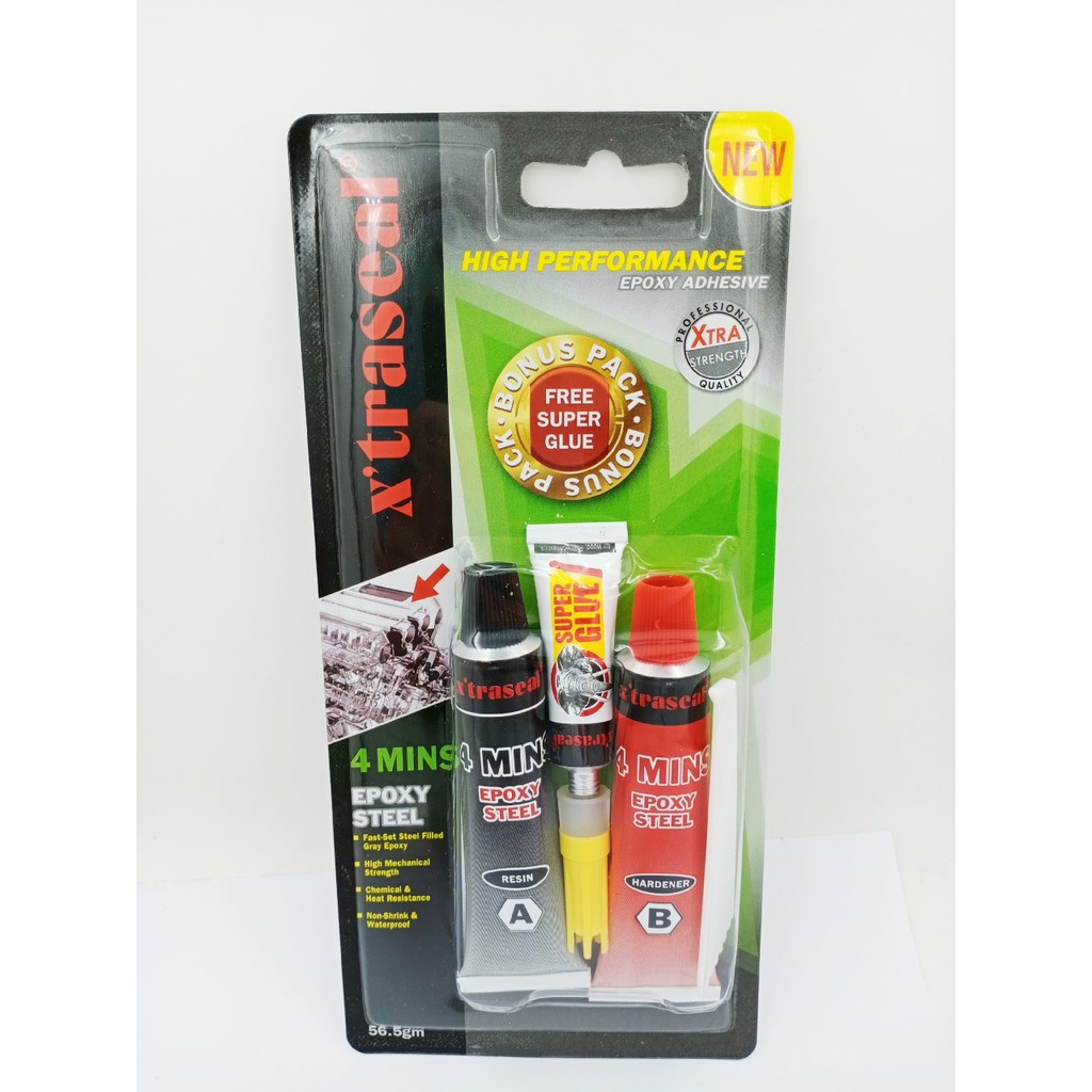 2 ตัน GUM 4 MINS EXPOXY STEEL 56.5gm