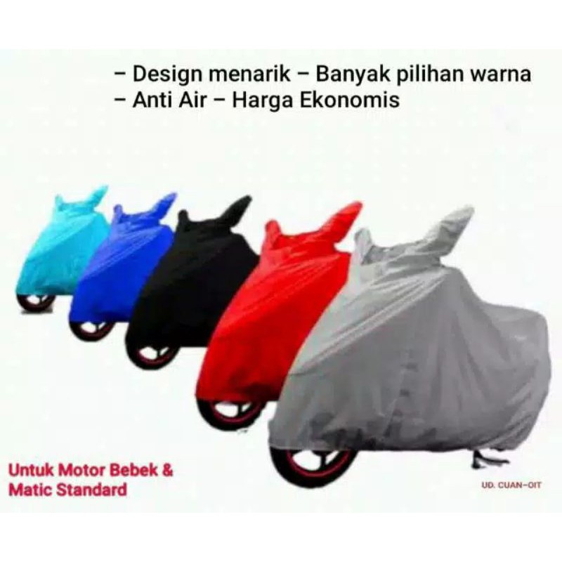 [750gr] ผ้าคลุมรถมอเตอร์ไซค์สําหรับสกู๊ตเตอร์อัตโนมัติมาตรฐาน