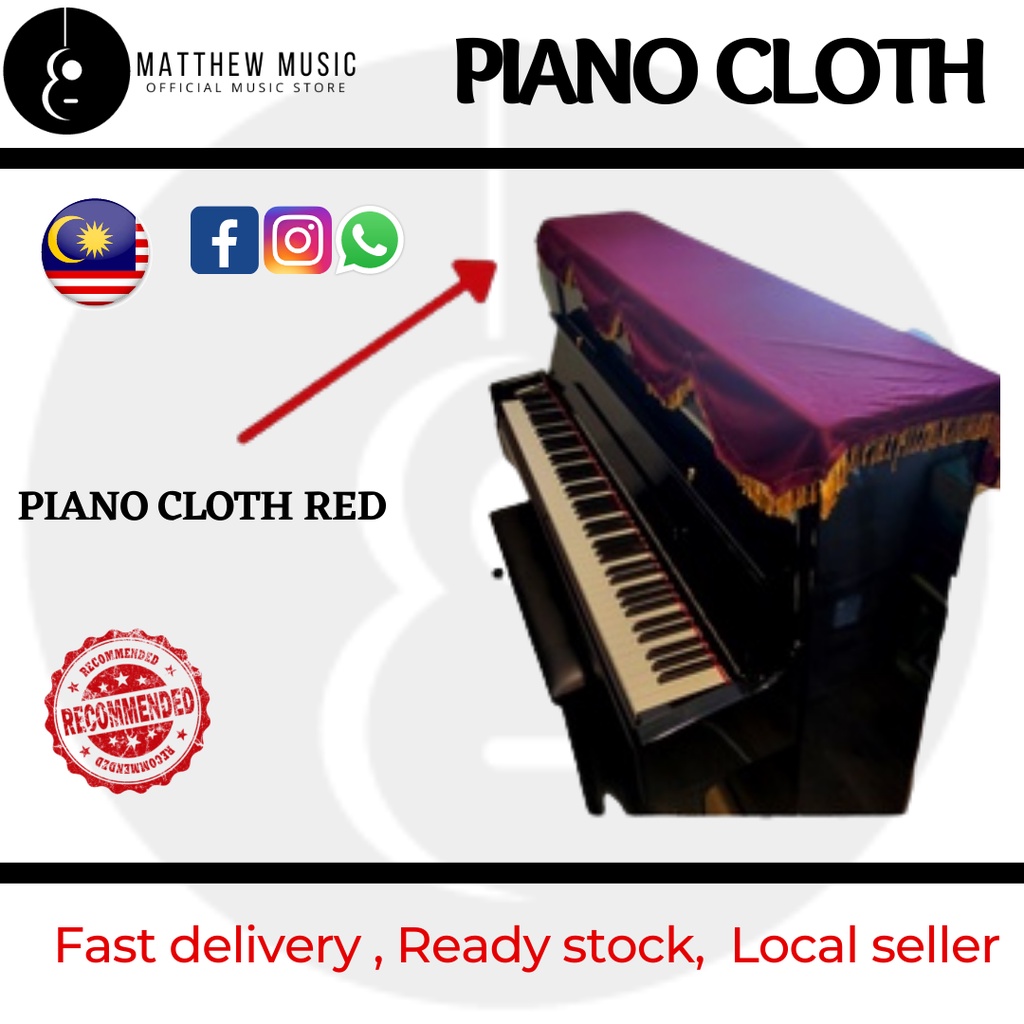 PIANO COVER CLOTH PIANO COVER CLOTH & KEYBOARD CLOTH