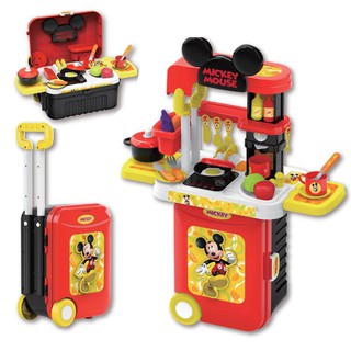 Disney ชุดกระเป๋าของเล่นเครื่องครัวมิกกี้เมาส์Toy Smart