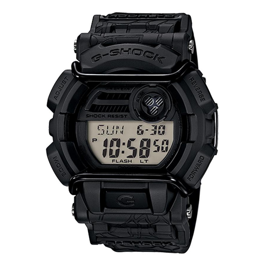Casio G-Shock นาฬิกาข้อมือผู้ชาย สายเรซิ่น รุ่น GD-400HUF-1 x KEITH HUFNADEL LIMITED EDITION - สีดำ