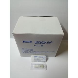 Heparin Cap with Cover 100 อัน