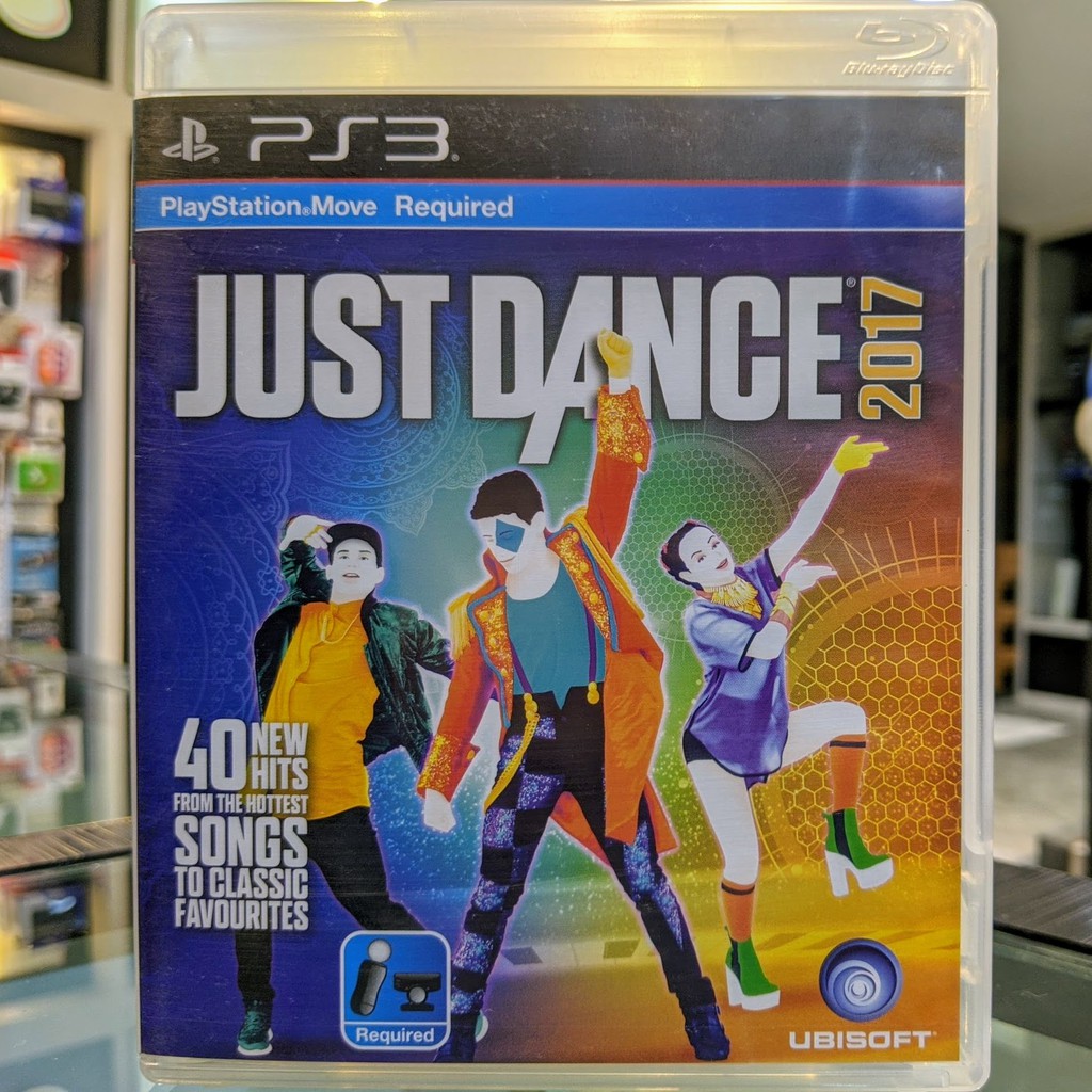 (ภาษาอังกฤษ) มือ2 Just Dance 2017 เกมPS3 แผ่นPS3 มือสอง (เล่น2คนได้ PS Move &amp; PS Eye Camera Required เกมเต้น)