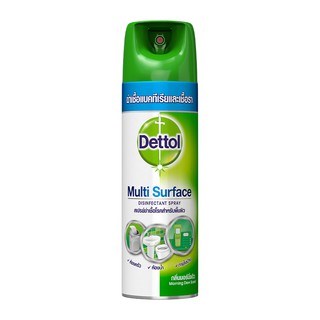 DETTOL เดทตอล สเปรย์ฆ่าเชื้อโรค ดิสอินเฟคแทนท์ มอร์นิ่งดิว 450 มล.