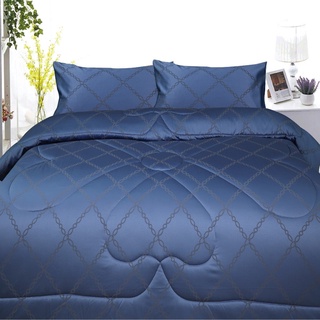 SB Design Square ผ้าปูที่นอนพร้อมผ้านวม Cotton Slumberland รุ่น Challotte ขนาด 3.5 ฟุต (107x198x36 ซม.)