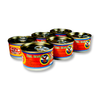 สินค้าแนะนำ!! อินทรีย์ทะเล ปลาเกร็ดขาวทอดกรอบ 25 กรัม x 6 กระป๋อง Sea Eagle Crispy Fish 25 g x 6 Cans