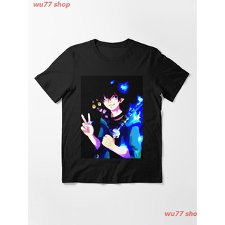 New Blue Exorcist Okumura Essential T-Shirt เสื้อยืด ดพิมพ์ลาย เสื้อยืดผ้าฝ้าย คอกลม cotton ความนิยม sale Unisex