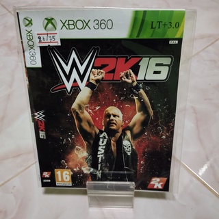 แผ่นเกมส์เอ็กบ็อกซ์ Xbox 360 WWE 2K 16