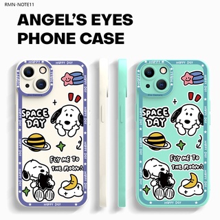 Xiaomi Redmi Note 11 11S 7 Pro 5G สำหรับ Case Happy Snoopy เคส เคสโทรศัพท์ เคสมือถือ Silicone Cases