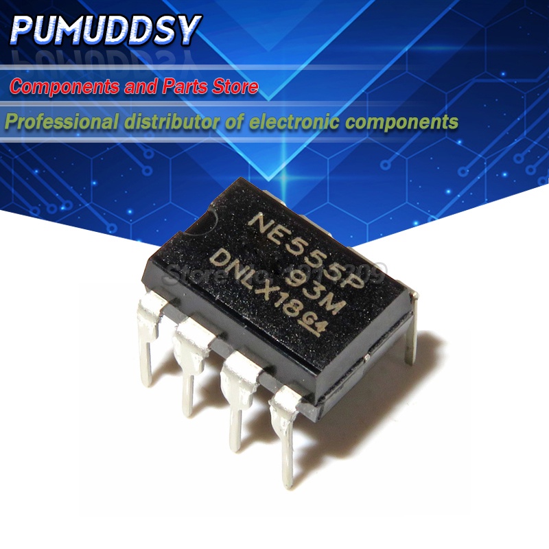10pcs ใหม่ NE555 NE555P NE555N 555 จับเวลา DIP-8 TEXAS