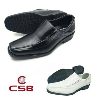 CSB รองเท้าคัชชูหนังขัดมันชาย CM500 ไซส์ 39-47