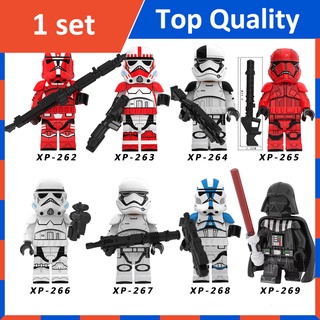 Kt1034 บล็อคตัวต่อ รูป The Clone Troopers Darth Vader 501st 8 ชิ้น ต่อชุด