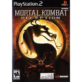 Mortal Kombat Deception (USA) PS2 แผ่นเกมps2 แผ่นไรท์ เกมเพทู