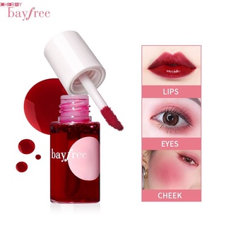 Mirror water-Light Lip Glaze Waterproof Anti-sweat dyed Lip Liquid Matte ลิปกลอสลิปสติกน้ำไม่ซีดจาง