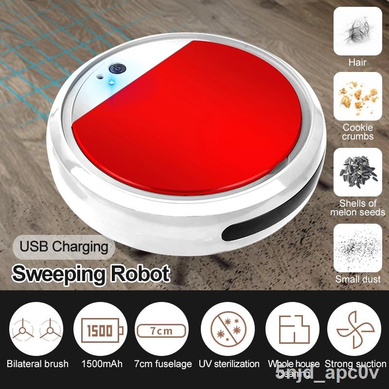 7in1 Smart Sweeping Robot Vacuum UV Disinfection Small Vacuum Cleaners Vacuum Cleaner