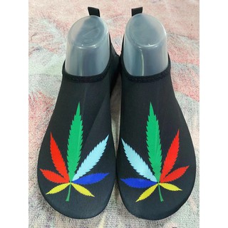 #Beach water shoes #รองเท้าชายหาด size 46-47 ยาว27cm รองเท้าใส่เล่นน้ำ รองเท้าเดินชายหาด พื้นยางหนา