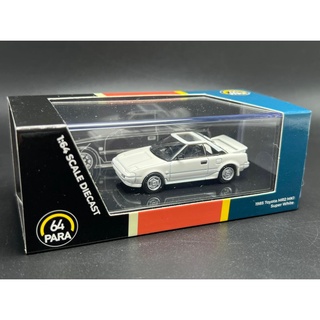 PARA64 1/64 / 1985 Toyota MR2 Mk1 Super White