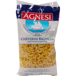 Agnesi Chifferini Rigati n38 500g แอกเนซีชิฟเฟอรินี่ริกาติ n38 500 กรัม