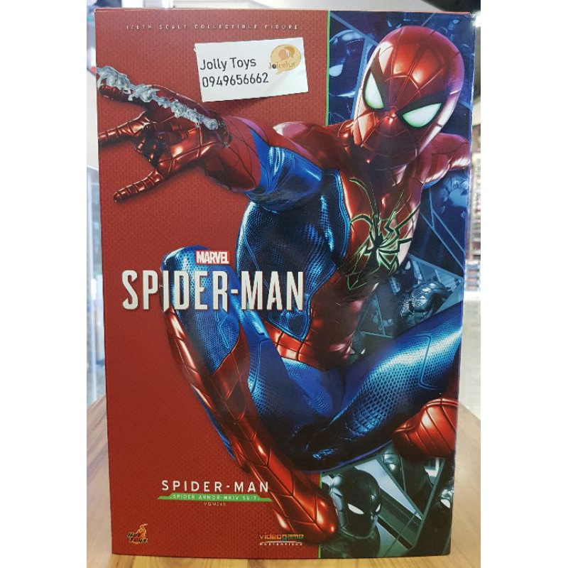 HOT TOYS VGM43 SPIDER-MAN (SPIDER ARMOR - MK IV SUIT) : MARVEL'S SPIDER ...