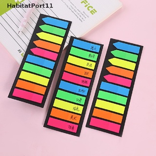 Habitatport แถบดัชนีใส สีใส สําหรับมาร์กเกอร์หน้ากระดาษ สํานักงาน โรงเรียน เครื่องเขียน 200 ชิ้น