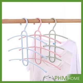 ไม้แขวนเสื้อ ก้างปลา ไม้แขวน 3 ชั้น ถูกสุดๆ ไม้แขวนเสื้อ Portable Hanger